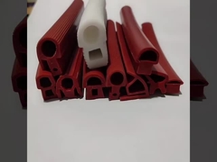 Rood Translucent Silicone Extrusion, Silicone Profiel Voor Afdichting