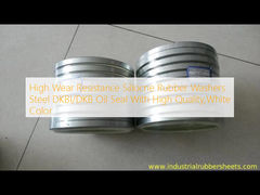 Hoge slijtvastheid Siliocne rubber wasmachines staal DKBI/DKB olie afdichting met hoge kwaliteit,witte kleur