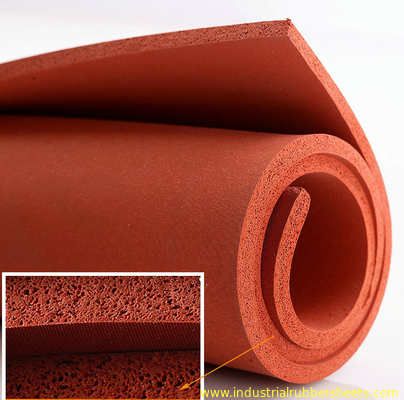Close Cell Silicone Rubber Sheet for Heat Insulation and Protection in High Temperature Environments