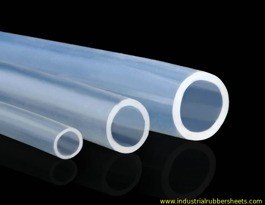 Food Grade Platinum Cured Smooth Surface Silicone Tube Extrusion For Water And Air