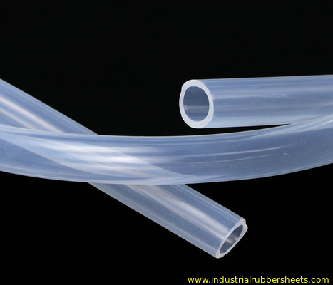 Food Grade Platinum Cured Smooth Surface Silicone Tube Extrusion For Water And Air