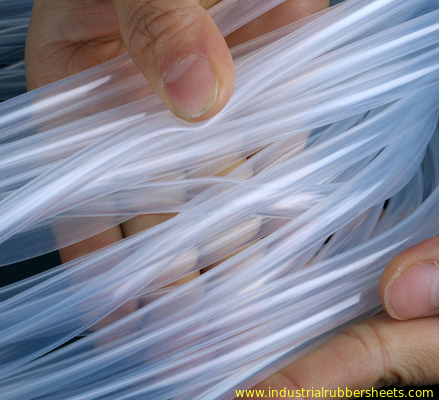Food Grade Platinum Cured Smooth Surface Silicone Tube Extrusion For Water And Air