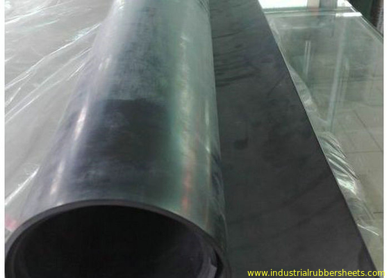 Shiny High Tensile Strength Industrial Nitrile Rubber Sheet , 1 - 6mm Rubber Sheet