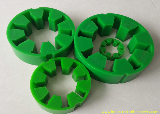 High Tensile Strength Falk Coupling R10 - R80 With Green Polyurethane 97 Shore  A