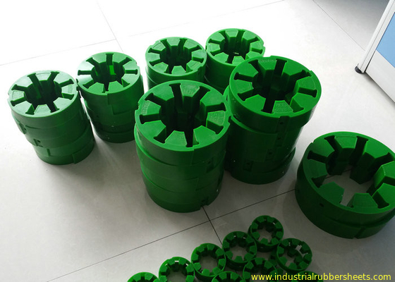 High Tensile Strength Falk Coupling R10 - R80 With Green Polyurethane 97 Shore  A