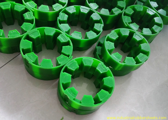 High Tensile Strength Falk Coupling R10 - R80 With Green Polyurethane 97 Shore  A