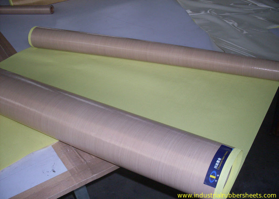 Heat Resistant Industrial PTFE Coated Fiberglass Fabric For Oven Liner / Leadwin