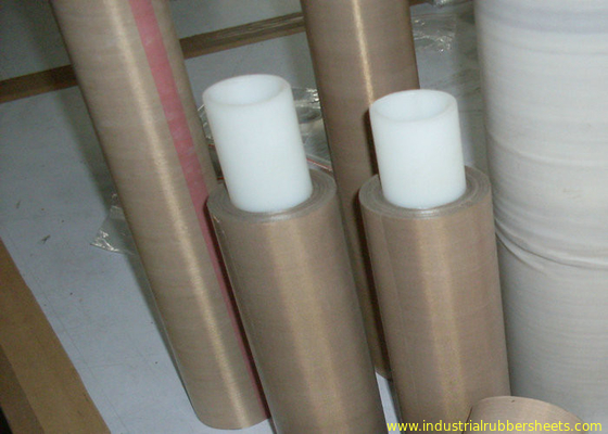 Heat Resistant Industrial PTFE Coated Fiberglass Fabric For Oven Liner / Leadwin