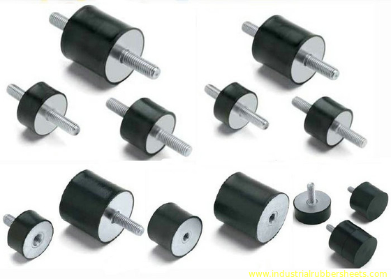 Custom Molded Rubber Shock Mounts /  NBR , EPDM , SBR Rubber Buffer