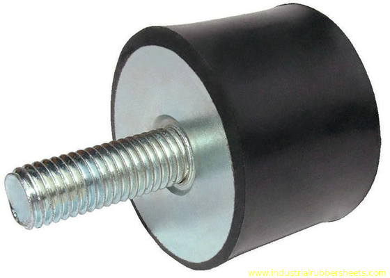 Galvanized Metal + Rubber Shock Mounts For Machinery / Rubber Vibration Dampers