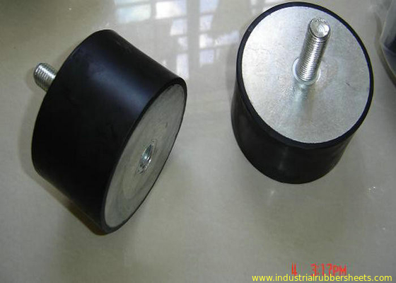Galvanized Metal + Rubber Shock Mounts For Machinery / Rubber Vibration Dampers