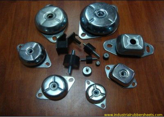 Custom Molded Rubber Shock Mounts /  NBR , EPDM , SBR Rubber Buffer