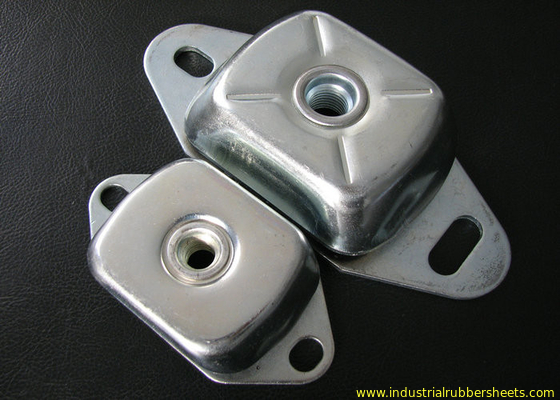 Smooth Surface Marine Rubber Shock Mounts / Anti Vibration Motor Mounts