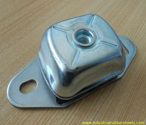 Smooth Surface Marine Rubber Shock Mounts / Anti Vibration Motor Mounts