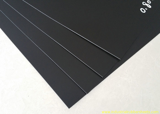 Smooth Or Sand Surface Blue Colored Plastic Sheet For Chemical Industry Light Density