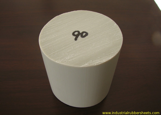White PP Rod , Nylon Rod For Industrial Seal , Solid Round Plastic Rod