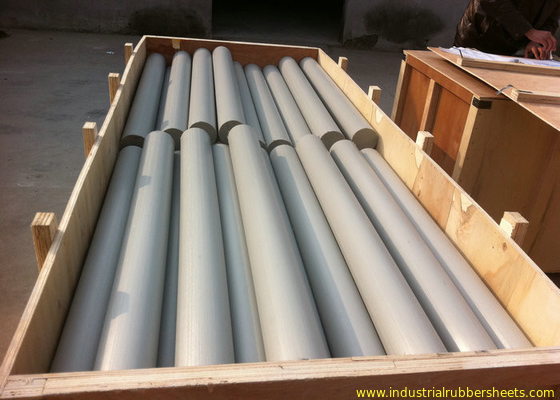 White PP Rod , Nylon Rod For Industrial Seal , Solid Round Plastic Rod
