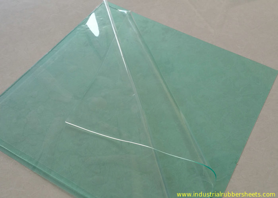 Super Soft  Transparent Silicone Rubber Sheet 1.2MM 10 Shore A  , Silicon Pad