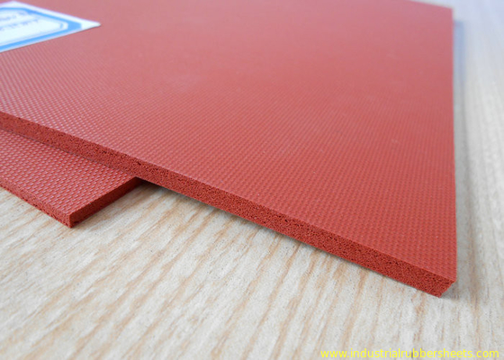 Aging Resistant Close Cell Silicone Sponge Rubber Sheet For Ironing Table And Seals
