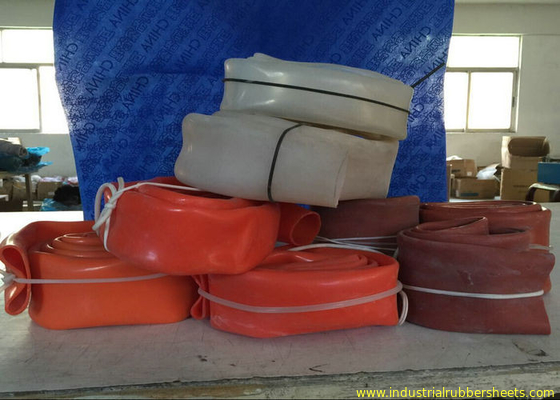 Industrial Roller Silicone Tube Extrusion OD 50 - 500mm / Silicone Pipe