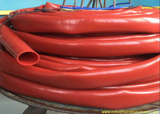 Industrial Roller Silicone Tube Extrusion OD 50 - 500mm / Silicone Pipe