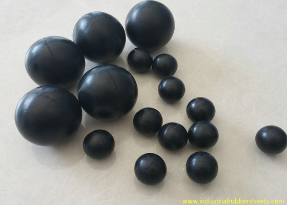 Food Grade Custom Silicone Rubber Ball For Machinery / Bathroom Facilities