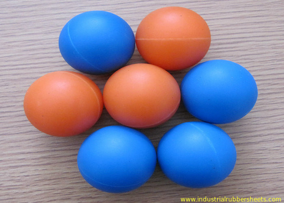 Food Grade Custom Silicone Rubber Ball For Machinery / Bathroom Facilities