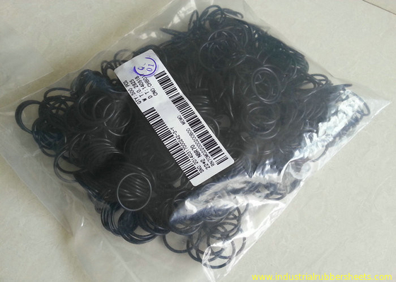 Black , Brown Silicone Rubber Washers 8 - 12Mpa / Rubber or NBR O Ring
