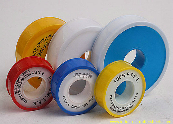 Cold - Resistance PTFE Thread Seal Tape For Chemical Industry , Yellow PTFE Tape