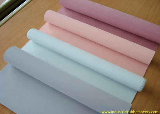 Anti - Water PTFE Coated Fiberglass Fabric Sheet , Flame Resistant Fabric