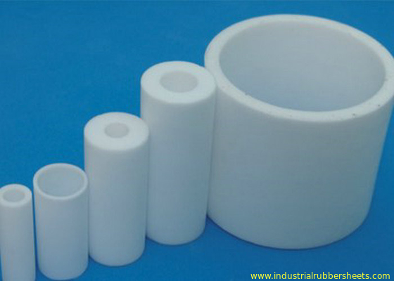 Natural White Moulded 100% Virgin PTFE Tubing With Custom Size , PTFE Hose