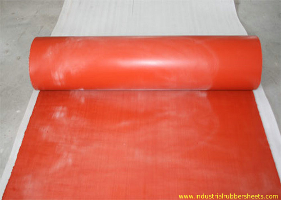 Anti - Water PTFE Coated Fiberglass Fabric Sheet , Flame Resistant Fabric