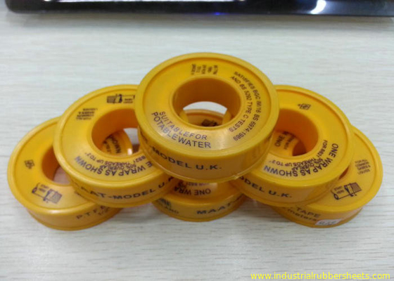 Alkali - Resistant PTFE Pipe Seal Tape 12mm width , PTFE Thread Tape