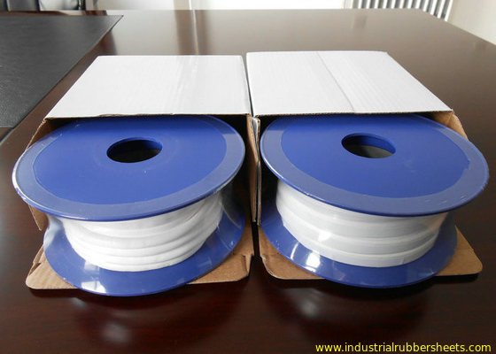 Food Grade Backing Adhesive PTFE Thread Sealant With Rectangle Or Round Cross