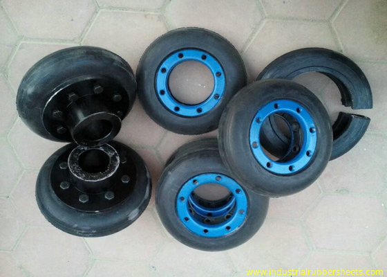 F40 - F250 Tyre Rubber Coupling , Rubber Tyre Coupling Made With NBR Rubber