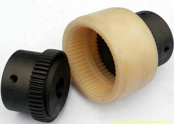 NL1 - NL10 Flexible Jaw Coupling Motor Shaft Coupling Ivory ISO9001