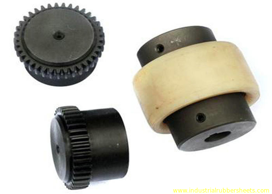 NL1 - NL10 Flexible Jaw Coupling Motor Shaft Coupling Ivory ISO9001