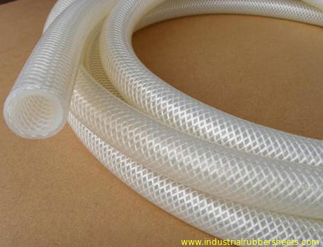 Customized Pressurized Braided Silicone Hose , Silicone Tube Extrusion
