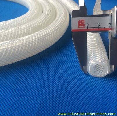 Customized Pressurized Braided Silicone Hose , Silicone Tube Extrusion
