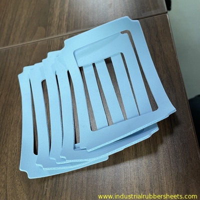 Red 1.5-50mm High Temp Silicone Foam Sheet Close Cell 260°C