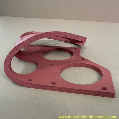 Close Cell 1.5mm Silicone Foam Strips , Silicone Sponge Strip
