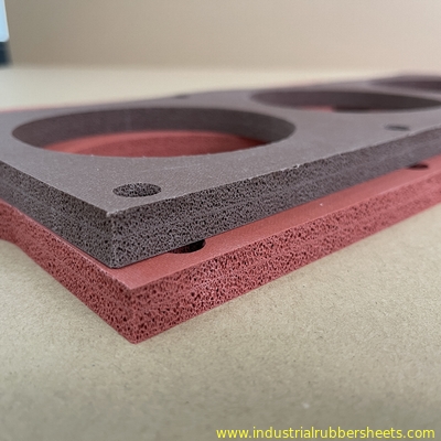 Close Cell 1.5mm Silicone Foam Strips , Silicone Sponge Strip