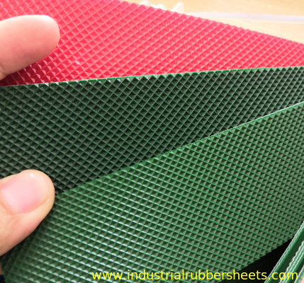1 Ply Green Pvc Conveyor Belt Material Industrial For Tobacco Making