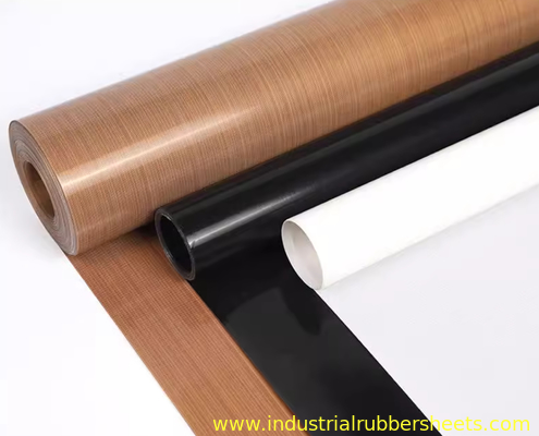 Black PTFE Coated Fiberglass Sheet For High Break Down Voltage Heat Resistant