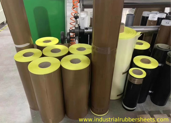 Black PTFE Coated Fiberglass Sheet For High Break Down Voltage Heat Resistant