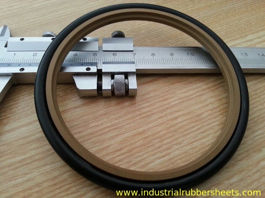 0.04 Friction Factor Rubber Oil Seal -0.1 To 36.8 MPa Working Pressure
