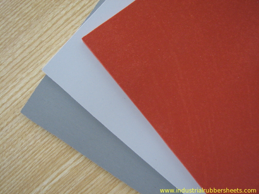 Double Sides Impression Fabric Silicone Sponge Sheet , Silicone Foam Sheet Heat Insulation