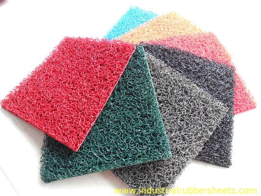 Virgin PVC Coil Mat with Anti-Slip Backing and Hollow Design for Effective Dust Trapping