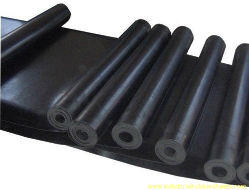 Flexible And Antislip Industrial Rubber Sheet Thickness 1 - 6mm