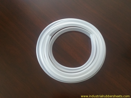 Transparent Food Grade Silicone Tube Extrusion 5-32mm Inside Dia Without Smell